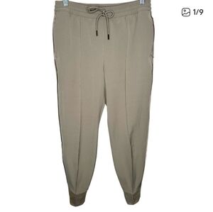 Athleta | Grey/Brown Track Jogger Pants Sz 6
